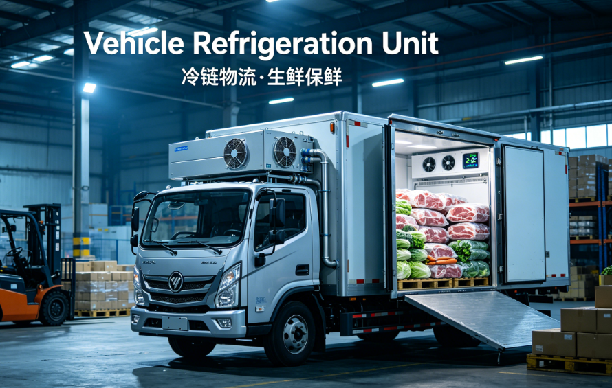 Latest company case about The Role of Vehicle Refrigeration Units in Cold Chain Logistics Temperature Control