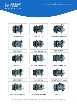 Goede prijs. Onderdelen van koelkastcompressor-koelmachines 12/24V online