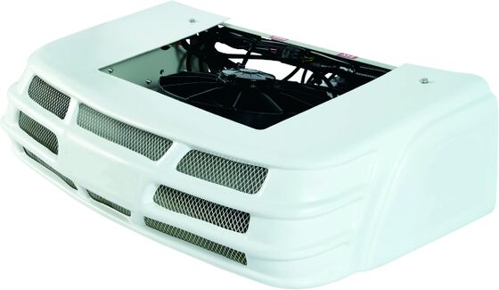 Good price HT-280 Direct Engine Drive Vehicle Refrigeration Unit with Parallel Flow Condenser and Inner Grooved Copper Tube for Vans ≤8m³ online